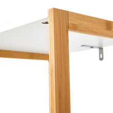Load image into Gallery viewer, 33x30x148cm 4-Tier Single-door Tall Bathroom Storage Cabinet
