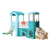 Load image into Gallery viewer, Toddlers Slide and Climber with Balls and Ring Toss
