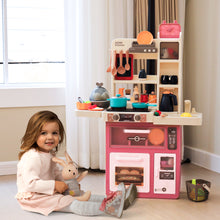 Load image into Gallery viewer, Kidkid Play Kitchen Set With 63PCS Kitchen Accessories
