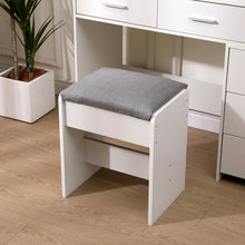 Load image into Gallery viewer, Hollywood Dressing Table Set with Large Lighted Mirror
