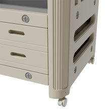 Load image into Gallery viewer, Kidkid Mobile Baby Diaper Changing Table with 4 Drawers and Storage Shelf
