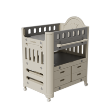 Load image into Gallery viewer, Kidkid Mobile Baby Diaper Changing Table with 4 Drawers and Storage Shelf

