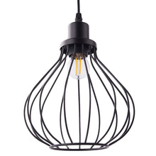 Load image into Gallery viewer, Black Modern Industrial Style 3-head Floor Lamp with Irregular Shade

