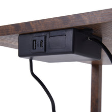Load image into Gallery viewer, Modern Metal Floor Lamp Side Table 2 In 1
