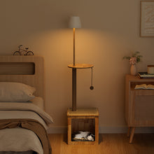 Load image into Gallery viewer, 2-in-1 Cat Climbing Frame Floor Lamp
