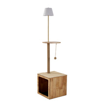 Load image into Gallery viewer, 2-in-1 Cat Climbing Frame Floor Lamp

