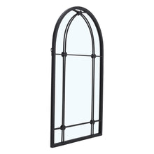 Load image into Gallery viewer, Arched Wall Hanging Metal Windowpane Mirror Home Decoration
