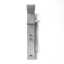 Load image into Gallery viewer, 5 Function Silver Shower Panel Bathroom Shower System with Hand Shower Head Shower Systems Living and Home 
