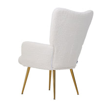 Load image into Gallery viewer, Accent Chair with Footstool Set
