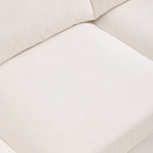 Load image into Gallery viewer, 3-Seater Chenille Upholstered Sofa with Pillows
