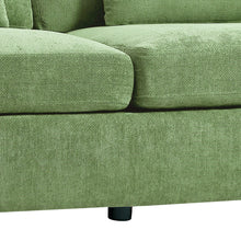Load image into Gallery viewer, 2-Seater Chenille Upholstered Sofa with Pillows
