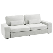 Load image into Gallery viewer, 2-Seater Chenille Upholstered Sofa with Pillows
