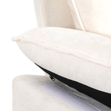 Load image into Gallery viewer, Green Corduroy Chaise Lounge Sofa Bed
