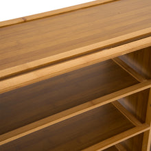 Load image into Gallery viewer, 7-Tier Bamboo Shoe Rack with Dust Cover
