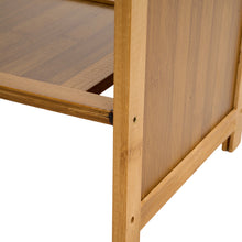 Load image into Gallery viewer, 7-Tier Bamboo Shoe Rack with Dust Cover
