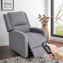 Load image into Gallery viewer, Single Sofa Recliner Armchair Reclining Chair with Massage &amp; Heat
