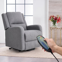 Load image into Gallery viewer, Single Sofa Recliner Armchair Reclining Chair with Massage &amp; Heat
