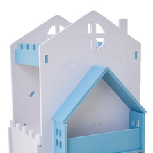 Load image into Gallery viewer, 3-Tier Castle Kids Rotating Bookshelf
