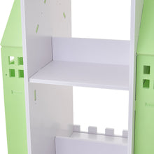 Load image into Gallery viewer, 4-Tier Castle Kids Rotating Bookshelf
