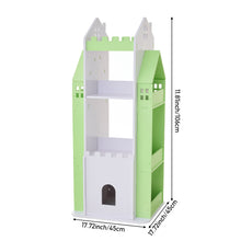 Load image into Gallery viewer, 4-Tier Castle Kids Rotating Bookshelf
