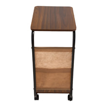 Load image into Gallery viewer, C-Shaped Side Table with Storage Bag
