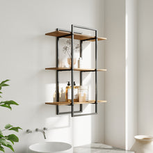 Load image into Gallery viewer, 3-Tier Modern Wall-Mounted Shelves Floating Shelves
