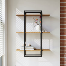 Load image into Gallery viewer, 3-Tier Modern Wall-Mounted Shelves Floating Shelves

