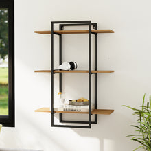 Load image into Gallery viewer, 3-Tier Modern Wall-Mounted Shelves Floating Shelves
