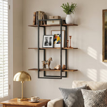 Load image into Gallery viewer, 3-Tier Modern Wall-Mounted Shelves Floating Shelves
