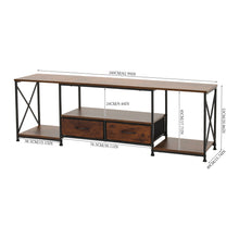 Load image into Gallery viewer, TV Stand with Fabric Drawers
