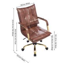 Load image into Gallery viewer, PU Upholstered Office Chair
