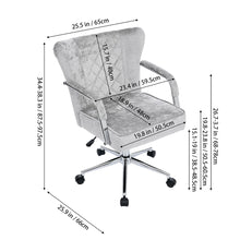 Load image into Gallery viewer, Height-Adjustable Swivel Office Chair
