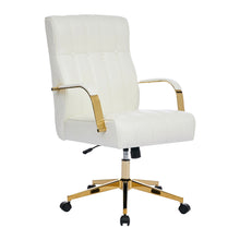 Load image into Gallery viewer, PU Leather Office Chair with Castors
