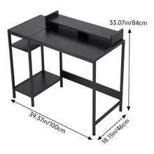 Load image into Gallery viewer, Office Desk with Monitor Stand
