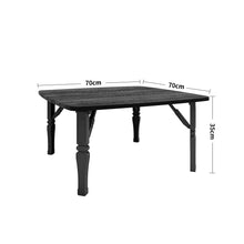 Load image into Gallery viewer, Contemporary Square Wooden Folding Coffee Table Coffee Tables Living and Home 
