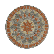 Load image into Gallery viewer, Outdoor Mosaic Accent Side Table Plant Stand
