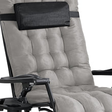 Load image into Gallery viewer, Zero Gravity Outdoor Recliner with Seat Cushion &amp; Headrest
