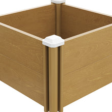Load image into Gallery viewer, Plastic Wood-Grain Raised Garden Bed Planter
