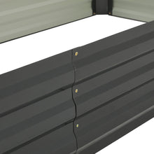 Load image into Gallery viewer, Outdoor Rectangular Metal Raised Garden Bed
