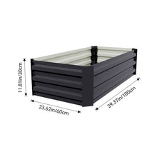 Load image into Gallery viewer, Galvanised Steel Raised Garden Bed
