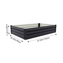 Load image into Gallery viewer, Galvanised Steel Raised Garden Bed
