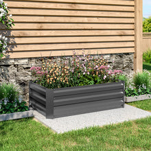 Load image into Gallery viewer, 2PCS Galvanised Steel Raised Garden Beds
