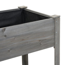 Load image into Gallery viewer, Elevated Rectangular Raised Garden Bed with Drainage Holes
