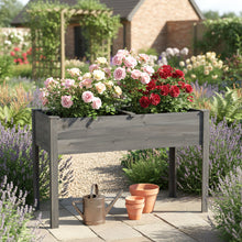 Load image into Gallery viewer, Elevated Rectangular Raised Garden Bed with Drainage Holes
