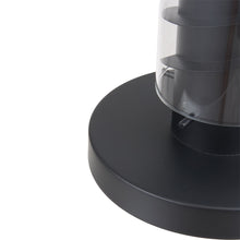 Load image into Gallery viewer, Electric Fireplace Glass Burning LED Flame Stove Fire Heater Tabletop Fire Pit
