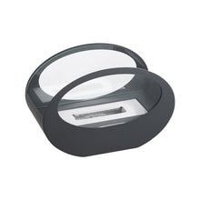 Load image into Gallery viewer, Electric Fireplace Glass Burning LED Flame Stove Fire Heater Tabletop Fire Pit
