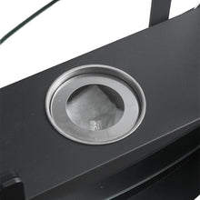 Load image into Gallery viewer, Electric Fireplace Glass Burning LED Flame Stove Fire Heater Tabletop Fire Pit
