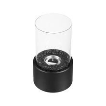 Load image into Gallery viewer, Electric Fireplace Glass Burning LED Flame Stove Fire Heater Tabletop Fire Pit
