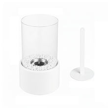 Load image into Gallery viewer, Electric Fireplace Glass Burning LED Flame Stove Fire Heater Tabletop Fire Pit
