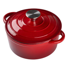 Load image into Gallery viewer, 6L Enameled Cast Iron Dutch Oven Pot with Lid
